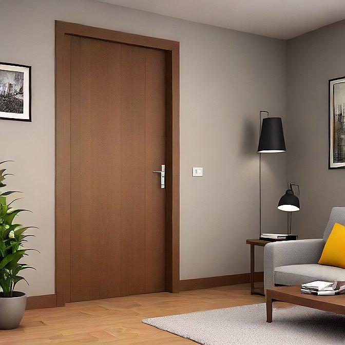 interior doors in the apartment